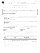 Form Ma - Pre-nuptial Investigation