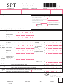 Form Spt-1 7/05 - Maine Revenue Services - Service Provider Tax