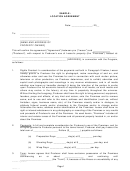 Sample Location Agreement Template