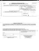 Form Wv/brt-801a - West Virginia Renewal Application For Registration Certificate