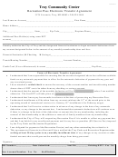 Recreation Pass Electronic Transfer Agreement Form - 2011