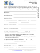 Special Event Permit Application Form