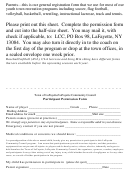 Participant Permission Form