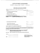 Semiannual City Sales Tax Report Form - State Of Alaska