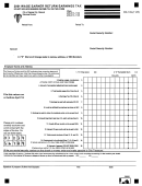 Form Rd-109 - 2001 Wage Earner Return Earning Tax