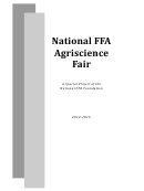 National Ffa Agriscience Fair