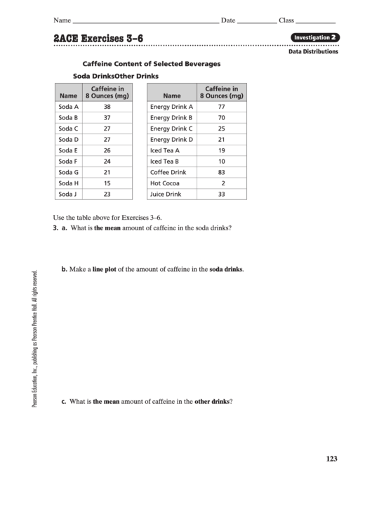 2ace Exercises 3-6 Labsheet Printable pdf
