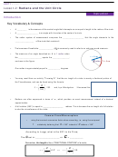 Radians And The Unit Circle Worksheet Template