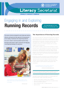 Running Records Reading Instruction Printable pdf