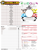 Ironclaw Character Sheet