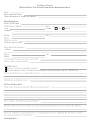 Referral Form / Pre-mental Status Exam Information Sheet