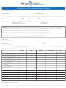 Reference Form For Undergraduate Degree Programs Printable pdf