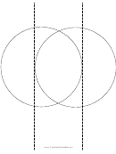 Vertical Folding Venn Diagram Template