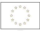 European Union Flag Template