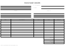 Purchase Order Template - Landscape, Lined
