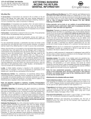 Instructions For Preparing Business Return - City Of Kettering 2014 Printable pdf