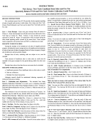 Form St-20-a - New Jersey / New York Combined State Sales And Use Tax Quarterly Return - Instructions