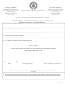 Name Change Of Registered Mark Owner Form - Connecticut Secretary Of The State