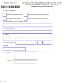 Form F0110 - Application For Name Reservation