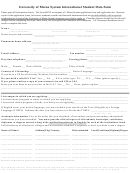 Student Data Form