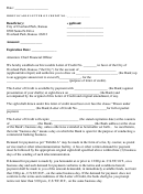 Irrevocable Letter Of Credit Form