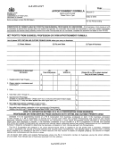 Form Rev-1681 Ct - Apportionment Formula