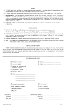 Form A-5088-tc - Tax Clearance Certificate - Instructions