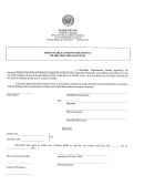 Irrevocable Consent For Service Charitable Organization Form