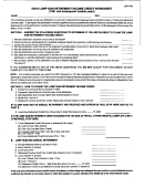 Form Lsr-ws - Ohio Lump Sum Retirement Income Credit Worksheet