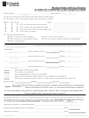 Sep Compliance/hipaa- 011a - Receipt Of Notice Of Privacy Practices Alternate Communication Request Form