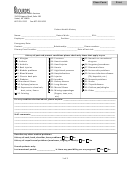 Fillable Patient Health History Form Printable pdf