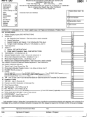 Form Ri-1120 - Business Corporation Tax Return 2001