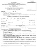 Form Aels - Application For Opening A File For Retention Of Land Surveyor Work Verification Forms - Alaska Department Of Community And Economic Development