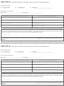 Form Pte-ta - New Mexico Non-resident Owner Income Tax Agreement - 2009