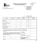Sellers Use Tax Report Form - City Of Hoover - Alabama