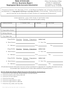 Form Le-21a - Quarterly Report Segregated Bank Account Information Instruction