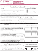 Form Il-1363-X - Amended Application For Circuit Breaker And Pharmaceutical Assistance Printable pdf