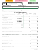 Fillable Schedule In-119 - Vt Economic Incentive Income Tax Credit - 2014 Printable pdf