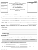 Form 08-4403 - Professional Counselor Licensure Application