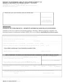 Form Mdes-13 - Report To Determine Liability For Unemployment Tax - Non-profit - 2001