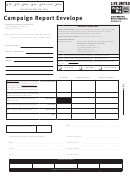 Campaign Report Envelope Form - State Of Virginia