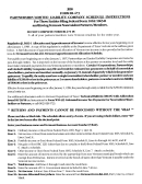 Form Bi-473 - Partnership/limited Liability Company Schedule Instructions - State Of Vermont