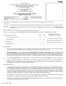 Form 08-612 - Cpa Corporation Registration And Permit To Practice