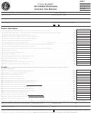 Form M-990t - Unrelated Business Income Tax Return - 2007