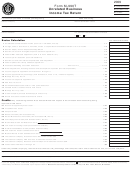 Form M-990t - Unrelated Business Income Tax Return - 2009