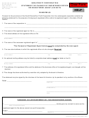 Non-profit Corporation Statement Of Change Of Registered Office Form - 2007