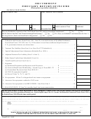Form Fi-161 - Fiduciary Return Of Income - 2001