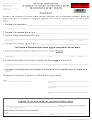 Business Corporation Statement Of Change Of Registered Office Form - 2007-