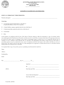 Form 6 - Consent To Service Of Process