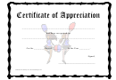 Certificate Of Appreciation Template